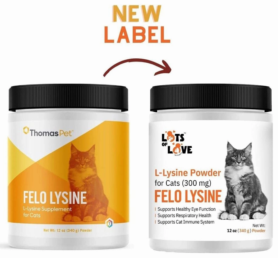 Lots of Love Fel O Lysine Powder for Cats
