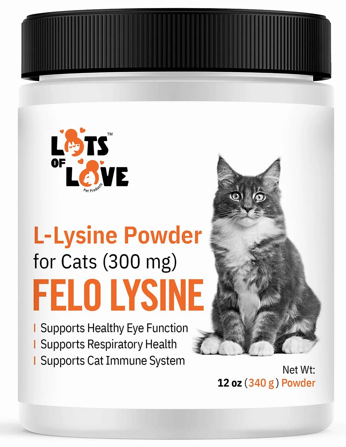 Lots of Love Fel O Lysine Powder for Cats cat beds cat scratching post cat shampoo cat tunnel cat brush