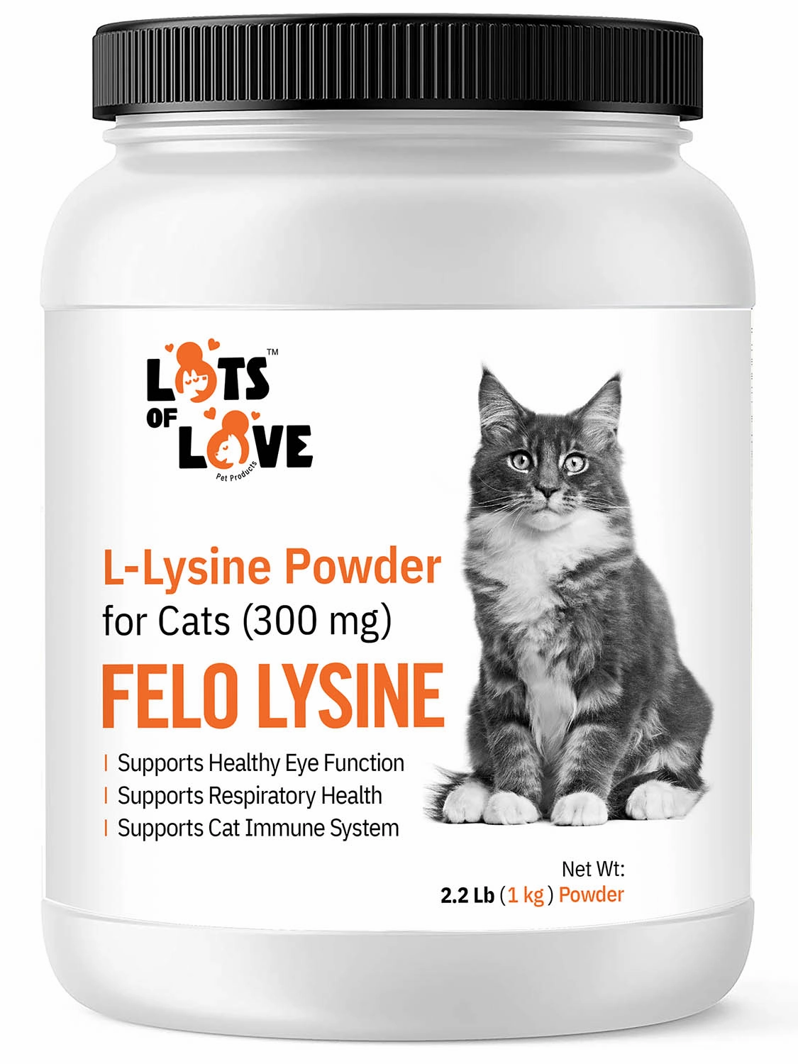 Lots of Love Fel O Lysine Powder for Cats