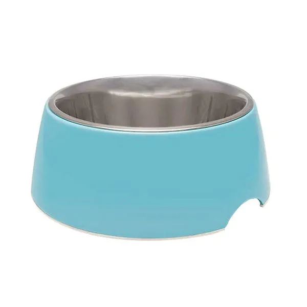 Loving Pets Retro Bowl Electric Blue Pet Dishes cat treats toys for cats cat hair remover cat cleaning supplies cat food bowl