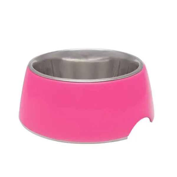 Loving Pets Retro Bowl Hot Pink Pet Dishes cat treats toys for cats cat hair remover cat cleaning supplies cat food bowl