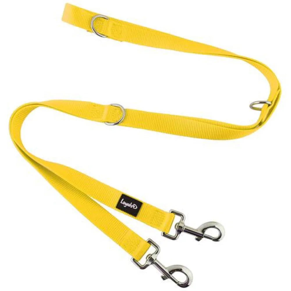 Loyal.D Multi-Purpose.D Dog Leash (Yellow)