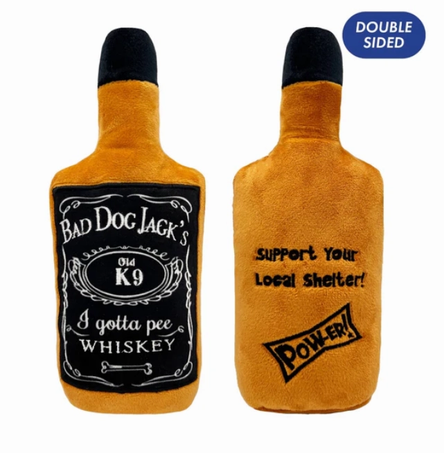 Lulubelle's Power Plush - Bad Dog Jack's Whiskey