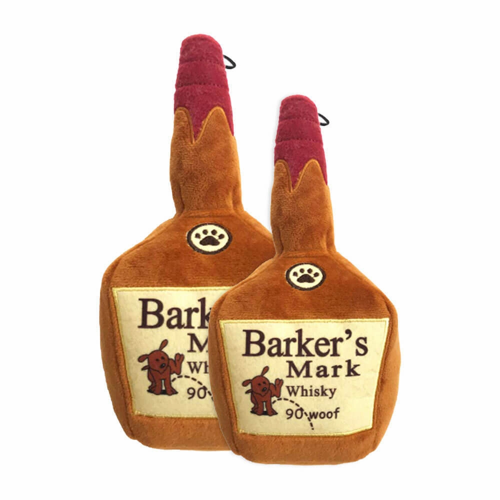 Lulubelles Power Plush Dog Toy - Barker's Mark - Large