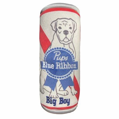 Lulubelles Power Plush Pups Blue Ribbon Dog Toy -
