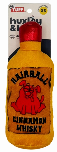 Lulubelles Tiny Tuffs Dog Toy - Hairball Cinnamon Whiskey