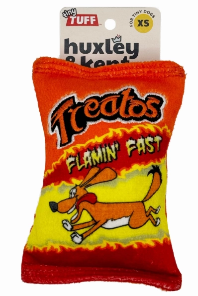 Lulubelles Tiny Tuffs Dog Toy - Treatos Snackos