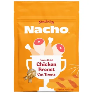 Made by Nacho Freeze Dried Chicken Breast Cat Treats cat calming diffuser cat stress relief anxiety cat treats cat relaxing spray pet mood aid