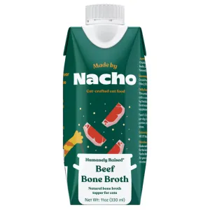 Made By Nacho Humanely Raised Beef Bone Broth Tetra cat calming diffuser cat stress relief anxiety cat treats cat relaxing spray pet mood aid