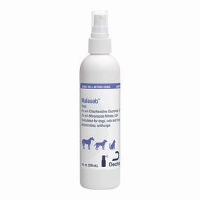 Malaseb Spray, 8 oz pet shampoo conditioner combo pet detangler pet skin care flea shampoo