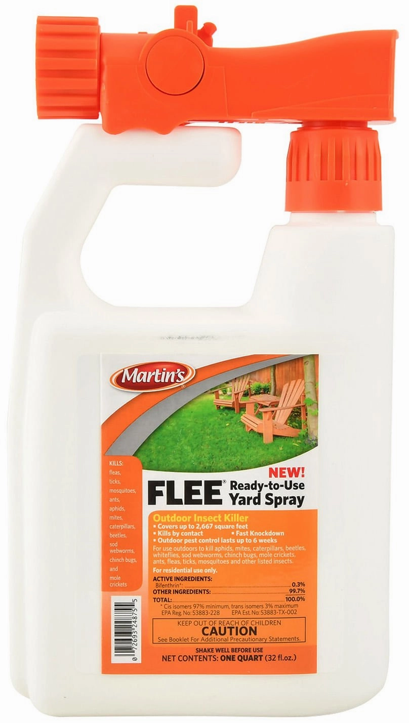 Martin's Flee RTU Yard Spray cat beds cat scratching post cat shampoo cat tunnel cat brush