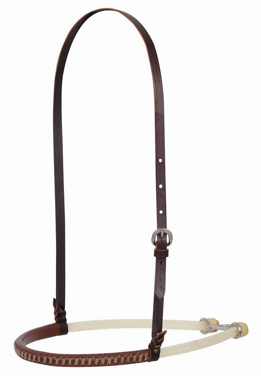 Martin Saddlery Double Rope Noseband with Laced Harness Cover, Natural cat fur care cat grooming tools cat deshedding brush cat bath kit cat nail trimmer