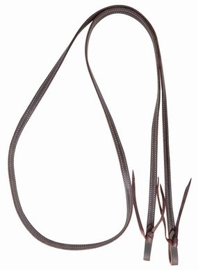 Martin Saddlery Double Stitched Roping Rein with 5/8" Thick Tied Ends cat fur care cat grooming tools cat deshedding brush cat bath kit cat nail trimmer