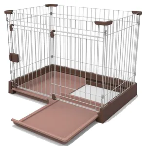 Marukan Easy Cleaning Brown Dog Cage dog bones rawhide chew sticks dog jerky bacon bone