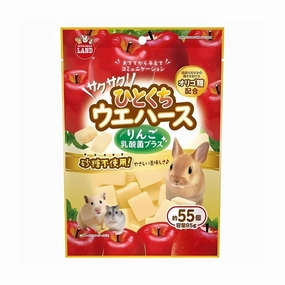 Marukan Apple-Flavoured Bite-Sized Wafer for Small Animals 85g (ML473) puppy starter kit puppy crate puppy collar puppy pee pad puppy food
