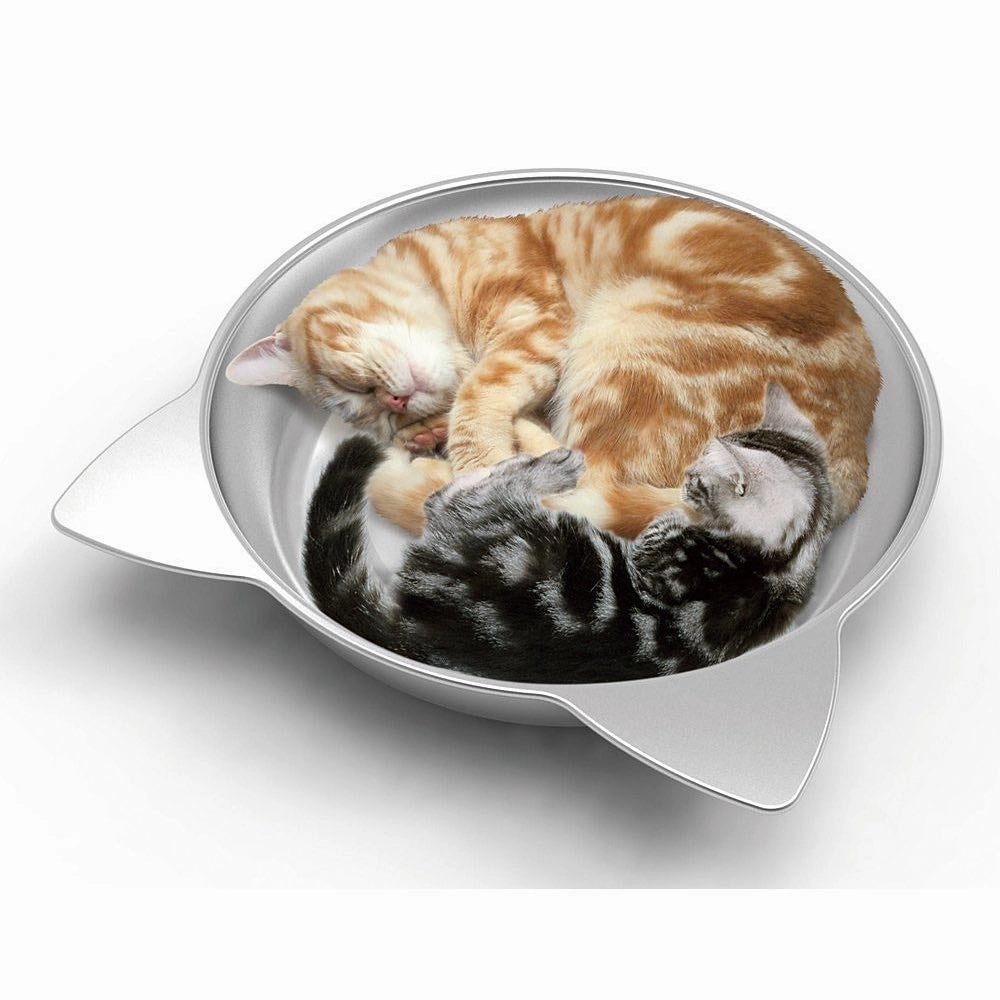 Marukan Cat Shape Aluminium Cooling Pan for Cats