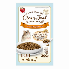 Marukan Clean & Clear Life Clean Food for Dwarf Hamsters 300g (ML410) hamster food guinea pig food rabbit hay rodent treats mouse food