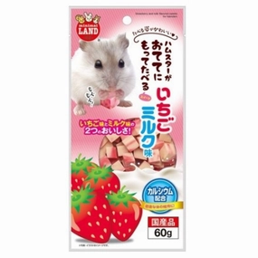 Marukan Dice Sweets - Strawberry & Milk for Hamsters 60g kitten health kit kitten booster vitamins kid cat immune kitten digestion kitten omega 3