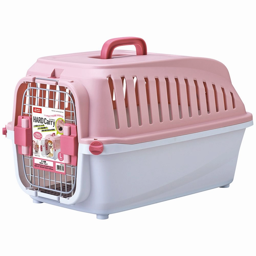Marukan Hard Carrier For Cats & Dogs (Pink)