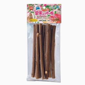 Marukan Peach Tree Twigs for Small Animals 10pcs (ML-140) cat vitamins cat digestive aid cat immune support cat joint supplement cat skin supplement