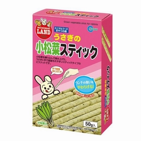Marukan Rabbit Komatsuna Stick 50g (MR-551) cat vitamins cat digestive aid cat immune support cat joint supplement cat skin supplement