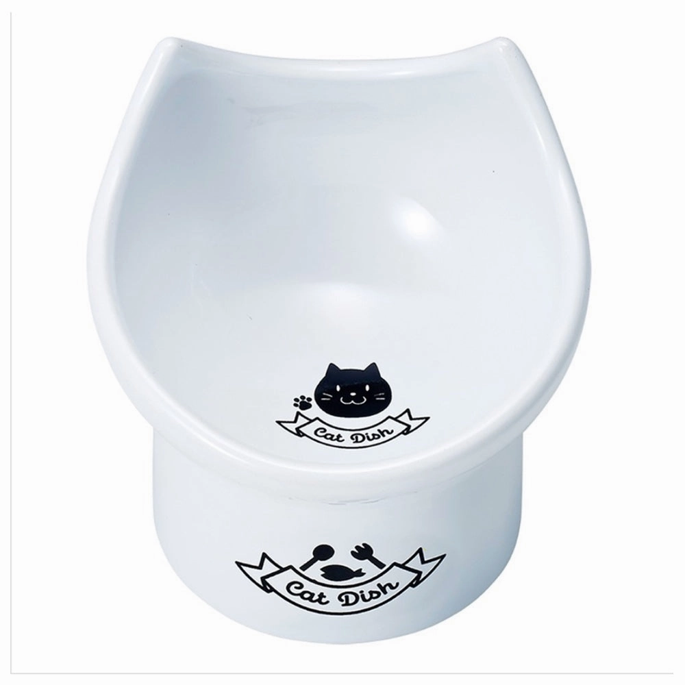 Marukan Tall Ceramic Food Dish Cat Tray (Size 11)