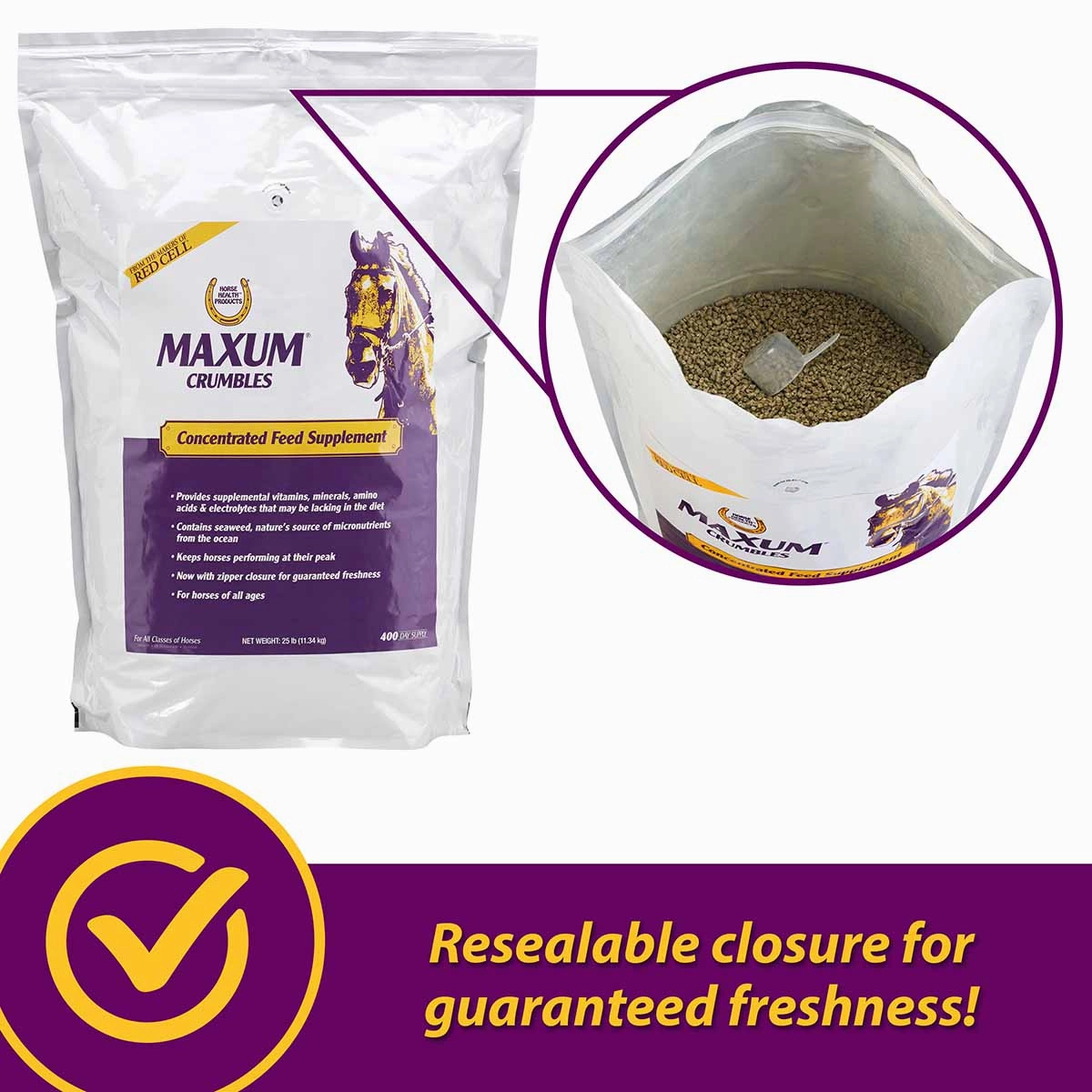 Maxum Crumbles for Horses