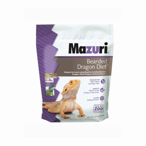 Mazuri Bearded Dragon Diet 8oz hamster food guinea pig food rabbit hay rodent treats mouse food