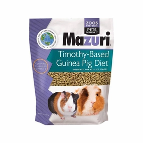 Mazuri Timothy-Based Guinea Pig Diet 5lb hamster food guinea pig food rabbit hay rodent treats mouse food