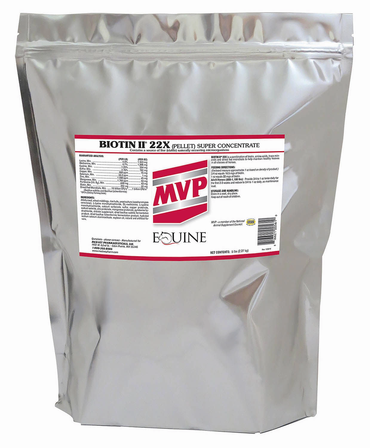 Med-Vet Biotin II 22X Horse Supplement poultry remedies poultry supplement goat vitamins sheep probiotics animal health boost