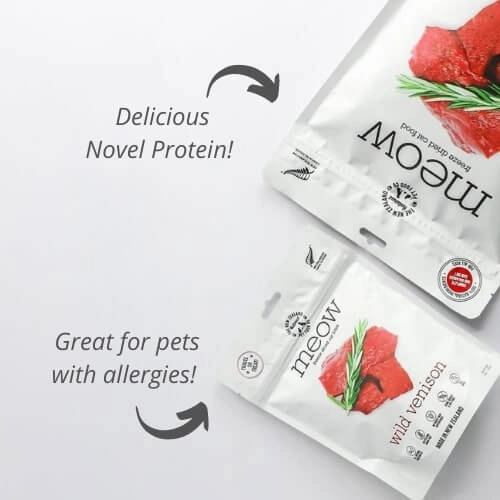 Meow Wild Venison Freeze Dried Food