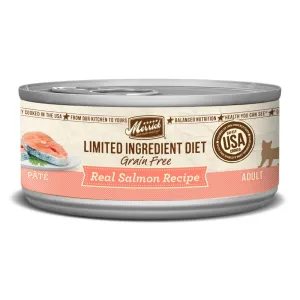 Merrick Limited Ingredient Diet Grain Free Real Salmon Pate Canned Cat Food cat calming diffuser cat stress relief anxiety cat treats cat relaxing spray pet mood aid