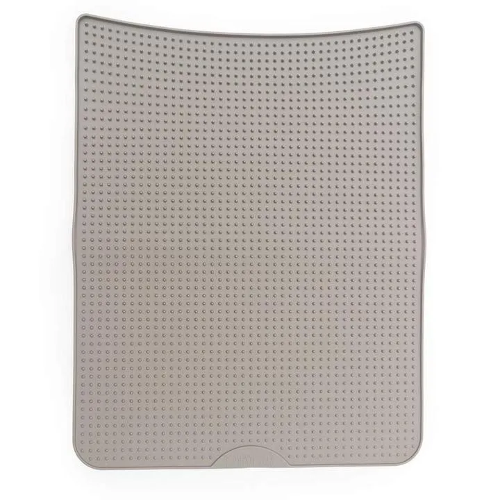 Messy Cats Silicone Litter Mat - Grey