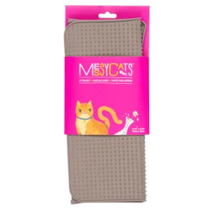 Messy Cats Silicone Litter Mat - Grey cat toys interactive cat toys cat teaser wand cat balls cat laser pointer