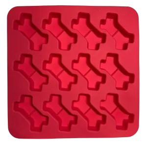 Messy Mutts Dog Bone Treat Making Mold - Makes 12 Treats dog pain relief hip joint supplement senior dog care pet arthritis aid dog skin supplement