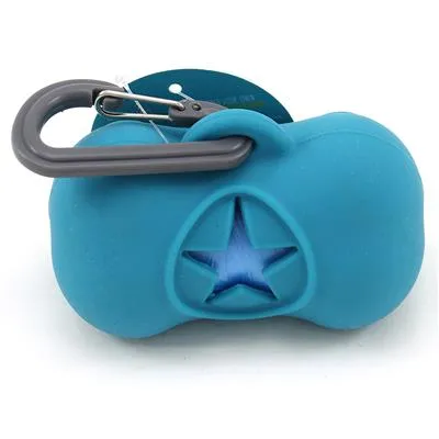 Messy Mutts Dog Wastebag Holder - Blue dog pain relief hip joint supplement senior dog care pet arthritis aid dog skin supplement