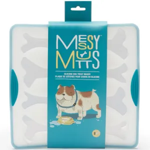 Messy Mutts Silicone Bake & Freeze Dog Treat Maker (8 Large Bones, Grey) fly trap horse fly spray poultry fly control fly repellent farm fly solution