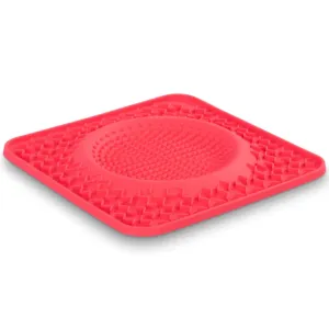 Messy Mutts Silicone Therapeutic Dog Licking Bowl Mat (Watermelon) dog puzzle toy dog slow feeder dog treat ball dog brain toy dog feeder toy