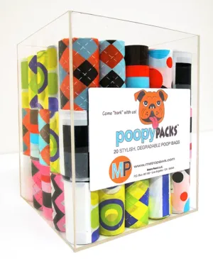 Metro Paws Poopy Pack Rolls - Individual dog pain relief hip joint supplement senior dog care pet arthritis aid dog skin supplement