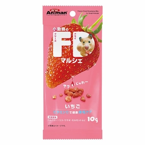 Mini Animan Freeze Dried Strawberry Bits for Small Animals 10g puppy starter kit puppy crate puppy collar puppy pee pad puppy food