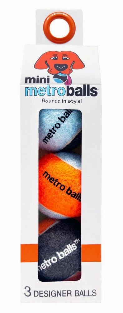 Mini Metro Balls, 3 pk