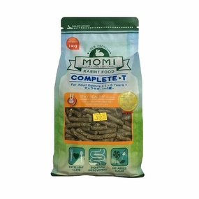 Momi Complete-T Adult Rabbit Pellets Timothy Based 1kg cat vitamins cat digestive aid cat immune support cat joint supplement cat skin supplement