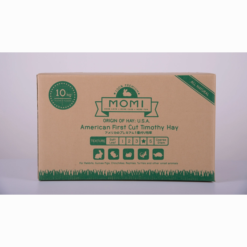 Momi First Cut Timothy Hay 10kg puppy starter kit puppy crate puppy collar puppy pee pad puppy food