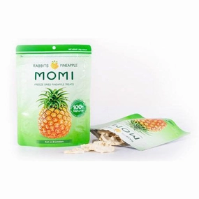 Momi Freeze Dried Treats - Pineapple 15g cat vitamins cat digestive aid cat immune support cat joint supplement cat skin supplement