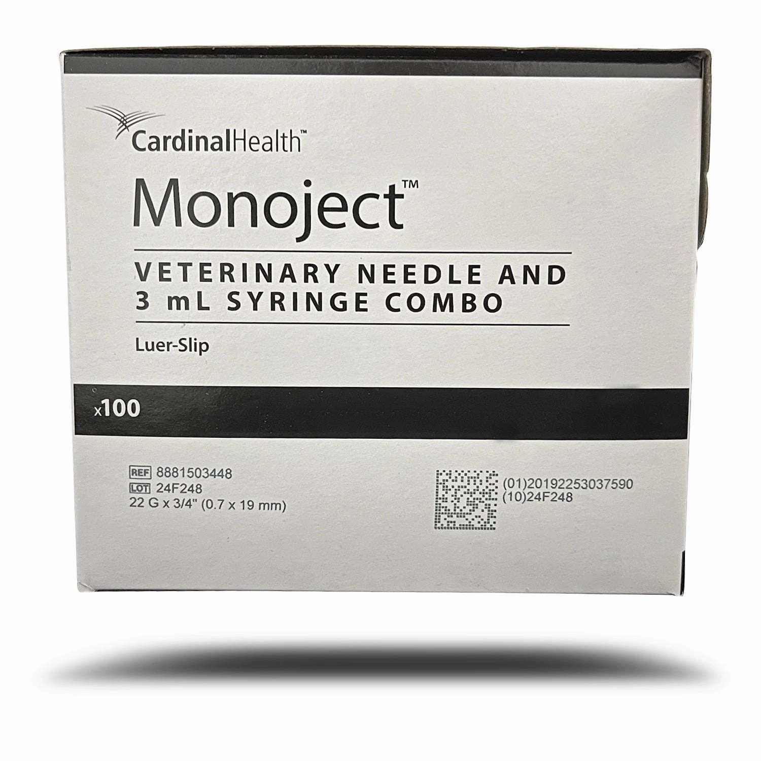 Monoject Luer-Slip (LS) Syringe with Needle Combo tuff dog toys durable toys for dogs chew tested toys hard chew toy strong plush