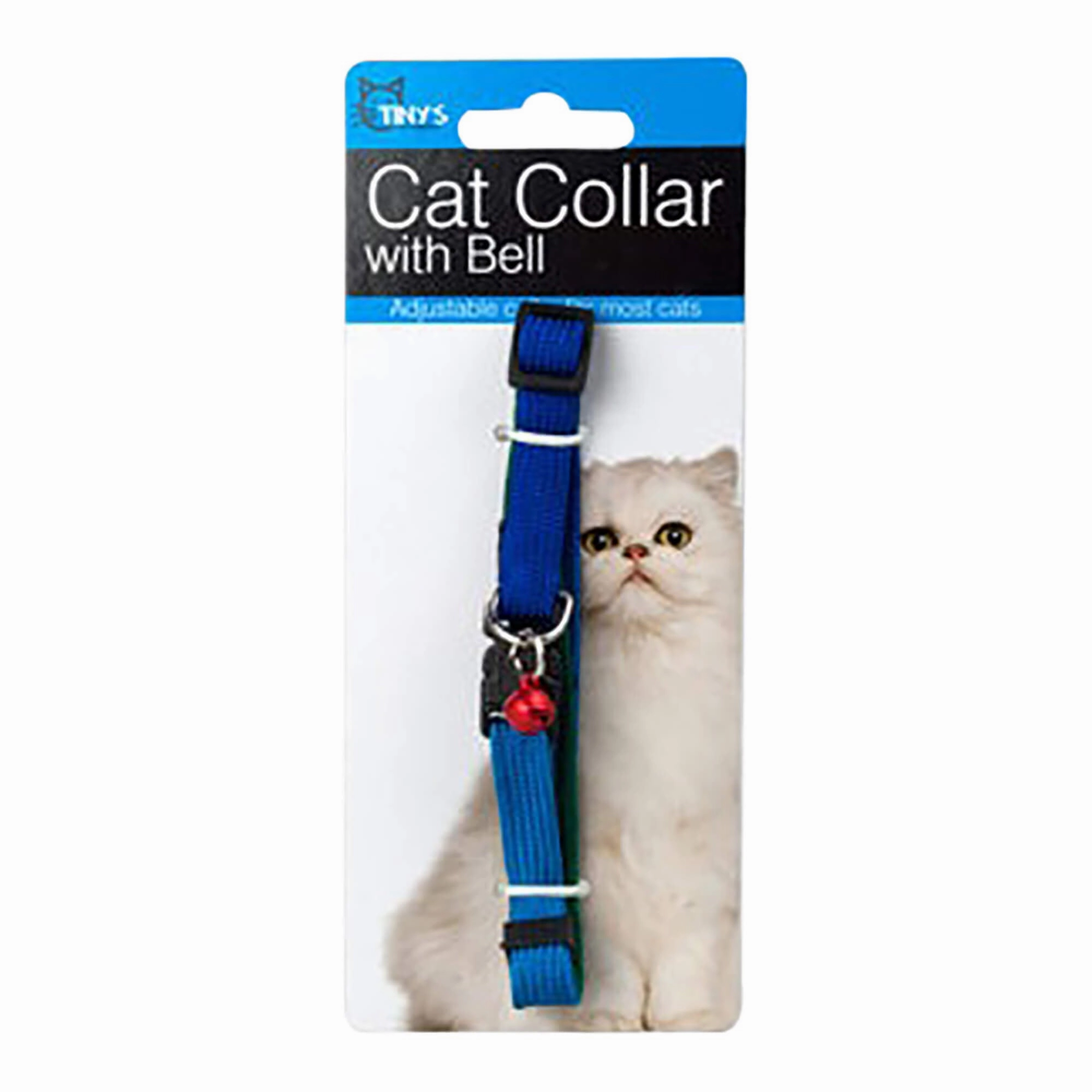 Multi-Color Cat Collar with Bell, Up to 20"L cat scratchers cat towers cat window perch cat heating pad cat calming spray
