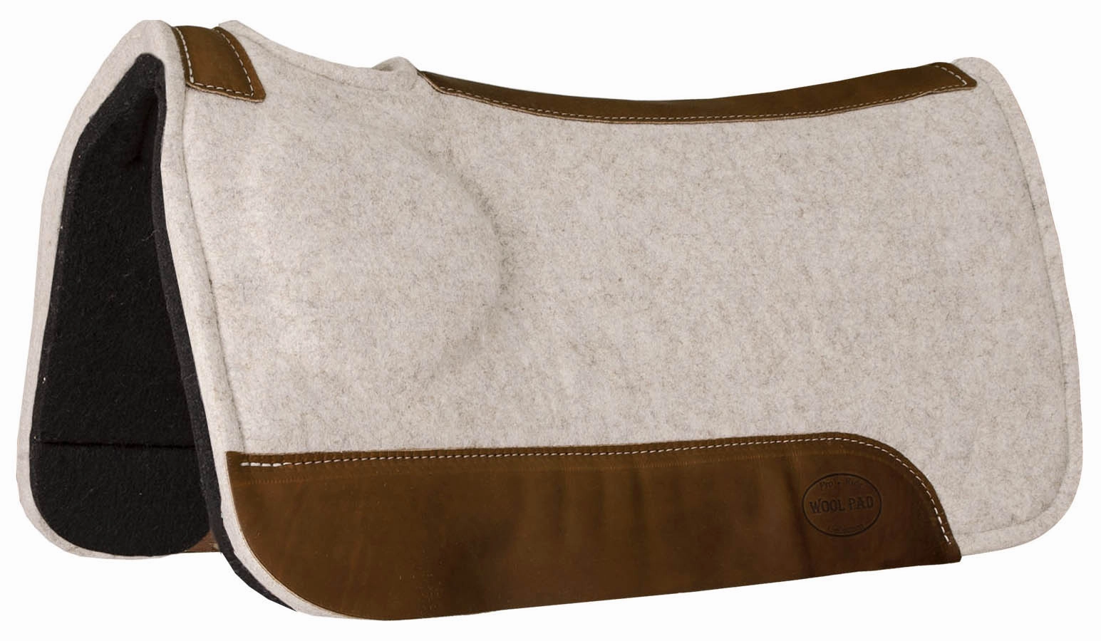 Mustang CorrectFit Contoured  Barrel Saddle Pad, 31" x 30" x 1" cat fur care cat grooming tools cat deshedding brush cat bath kit cat nail trimmer