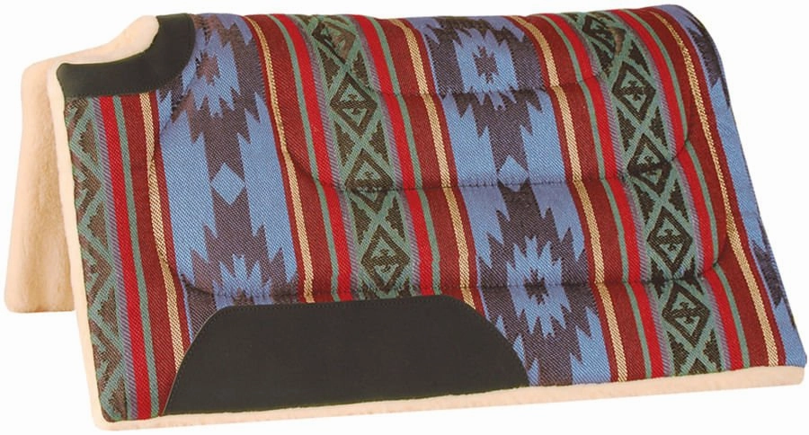 Mustang Sierra Herculon Cut Back & Built Up Saddle Pad, 30" x 32"