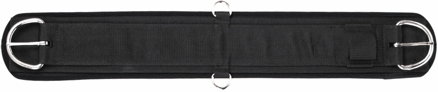 Mustang Straight Western Cinch, Black