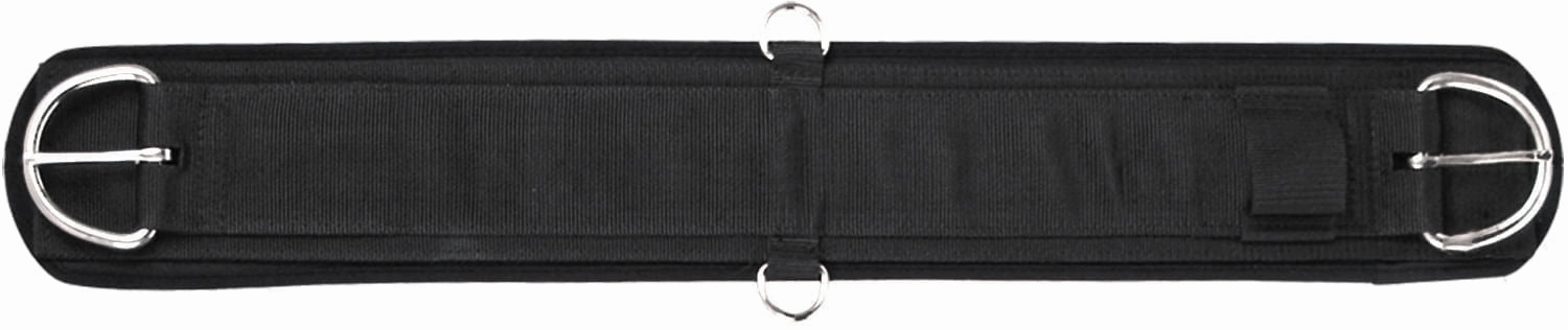 Mustang Straight Western Cinch, Black